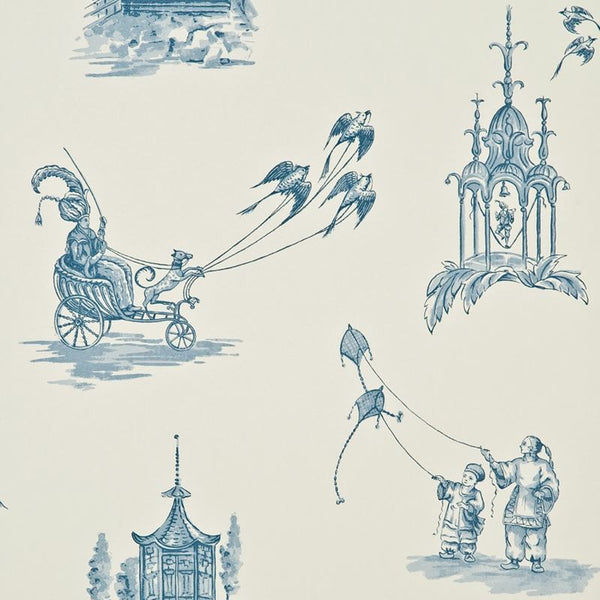 Baker Lifestyle Wallpaper PW78005.2 Chillingham Blue