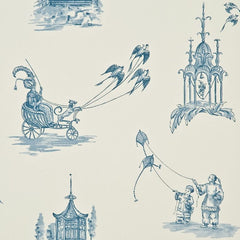 Baker Lifestyle Wallpaper PW78005.2 Chillingham Blue