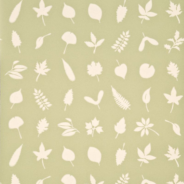 Baker Lifestyle Wallpaper PW78011.3 Tumbling Leaves Green