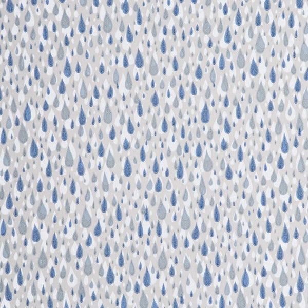 Baker Lifestyle Wallpaper PW78015.2 April Showers Delft/Silver