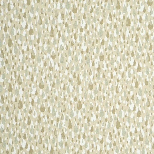 Baker Lifestyle Wallpaper PW78015.7 April Showers Biscuit/Silver