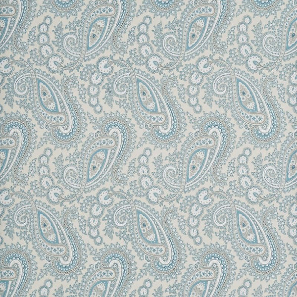 Baker Lifestyle Wallpaper PW78018.2 Kathak Paisley Aqua/Cream