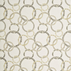 Baker Lifestyle Wallpaper PW78019.1 Roundel Ivory/Stone