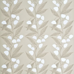 Baker Lifestyle Wallpaper PW78020.4 Bell Flower Stone/Ivory