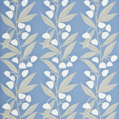 Baker Lifestyle Wallpaper PW78020.6 Bell Flower Blue/Stone