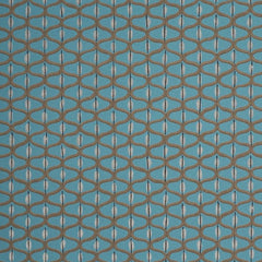 Baker Lifestyle Wallpaper PW78021.5 Coffee Bean Teal/Silver