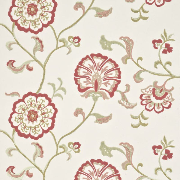 Baker Lifestyle Wallpaper PW78028.5 Swanborough Red/Green