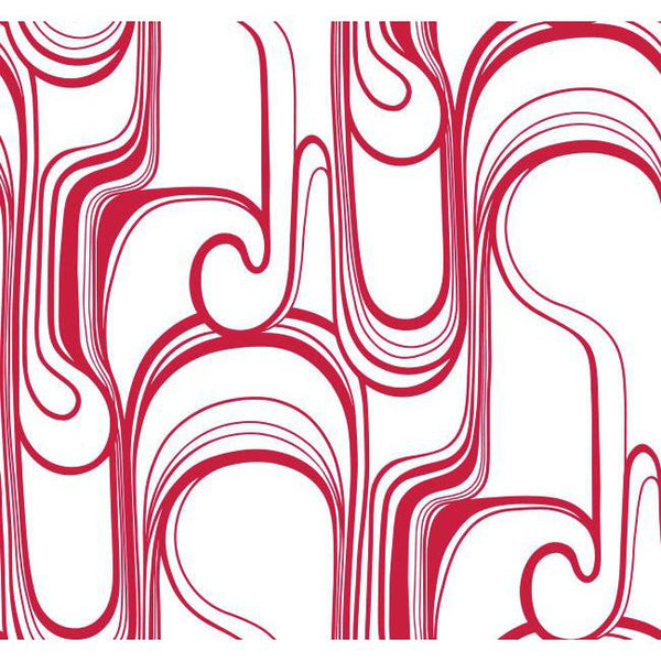 York RB4244 Red Book Curves Ahead Wallpaper