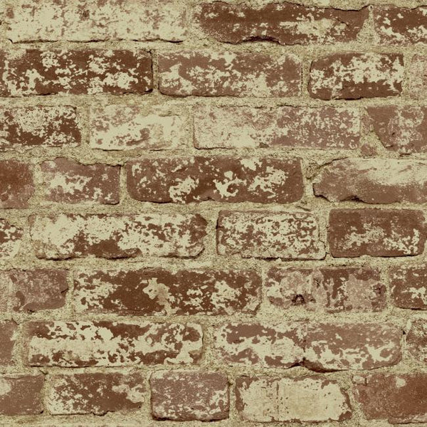 York RB4305 Country Book Stuccoed Brick Wallpaper