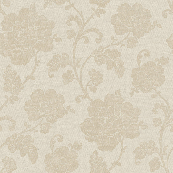 York RE9010 Vintage Patina Floral Trail Wallpaper