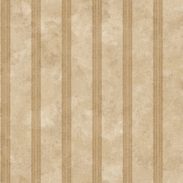 York RE9036 Vintage Patina Ribbon Stripe Wallpaper