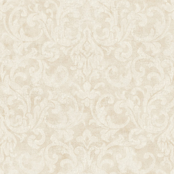 York RE9074 Vintage Patina Vintage Damask Wallpaper
