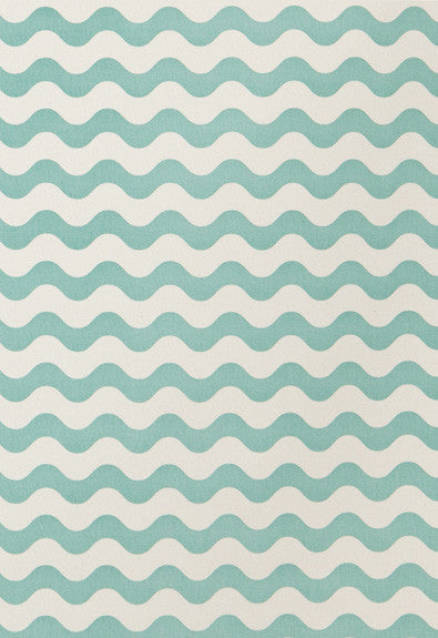 FSchumacher Fabric RIC-RAC-POOL Ric Rac Pool