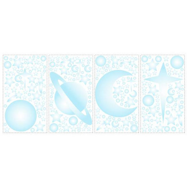 York Wallpaper RMK1141SCS Border Book Celestial Appliques