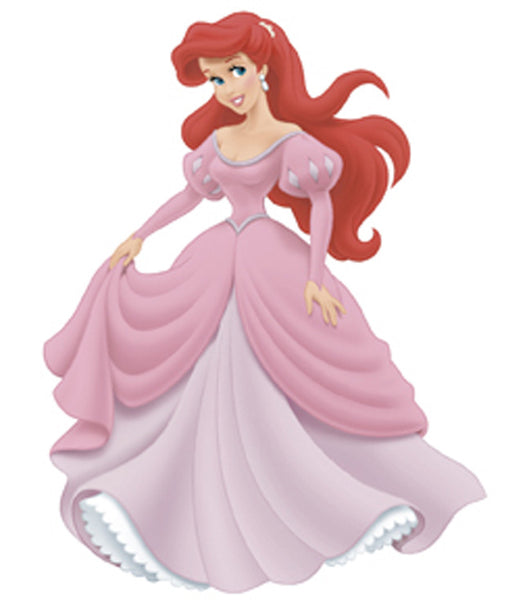 York Wallpaper RMK1468GMDK Disney Princess - Ariel Giant Applique
