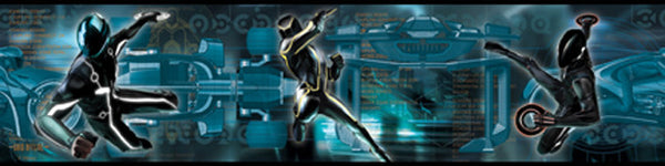 York Wallpaper RMK1528BCSDK Tron - Disney