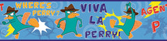 York Wallpaper RMK1533BCSDK Disney - Phineas and Ferb Agent P