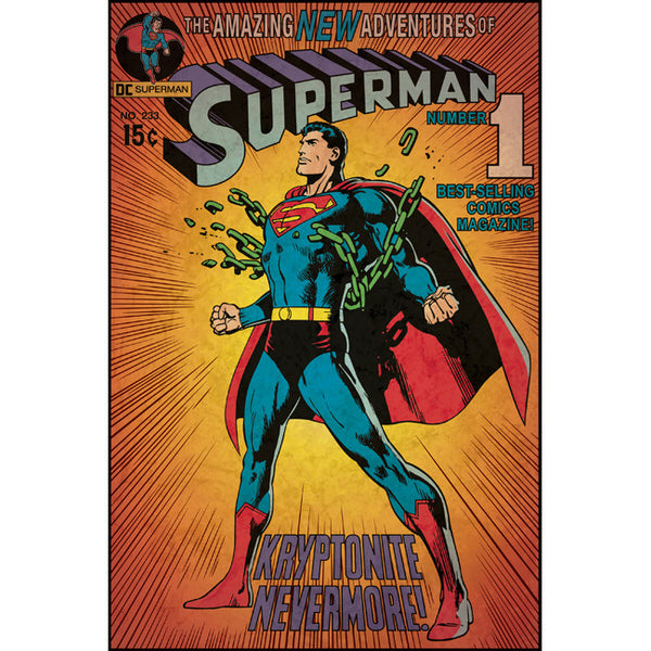 York Wallpaper RMK1633SLG Superman Kryptonite
