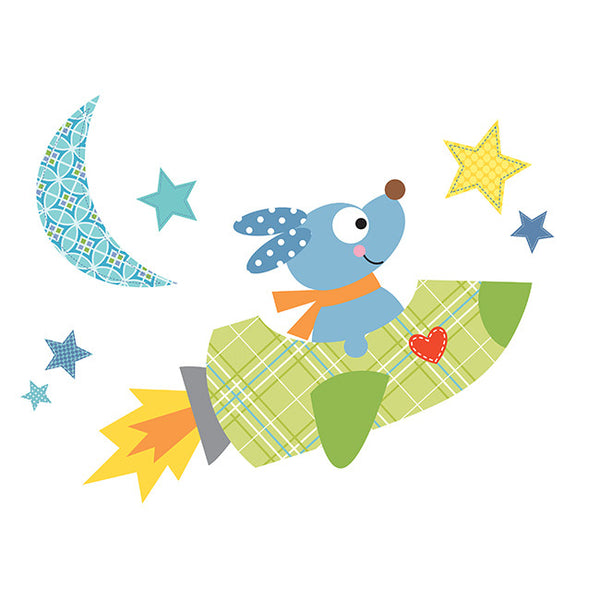 York Wallpaper RMK2001GM Rocketdog Giant Wall Decal