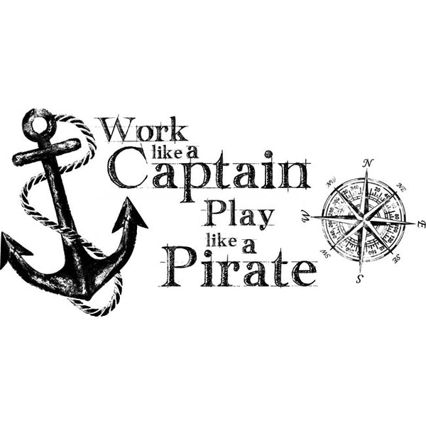 York Wallpaper RMK2320GM Cool Kids Work Like A Captain Giant Mural