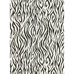York RU8166 Black & White Book Zebra Skin Wallpaper