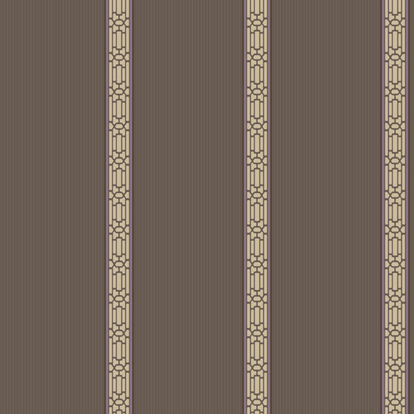 York Wallpaper SA9204 Ashford Stripes Oriental Banding Stripe