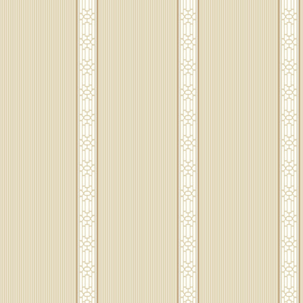 York Wallpaper SA9205 Ashford Stripes Oriental Banding Stripe