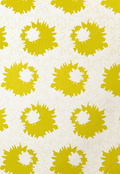 FSchumacher Fabric SALLY-LIME Sally Lime
