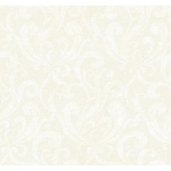 York SS4399 Black & White Book Allover Scroll Wallpaper