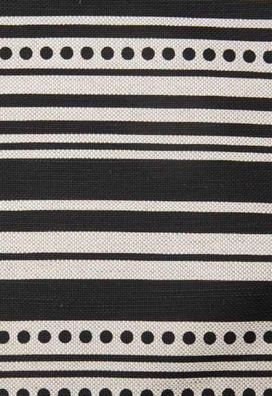 FSchumacher Fabric STRIPEDOT-2 Stripedot Black