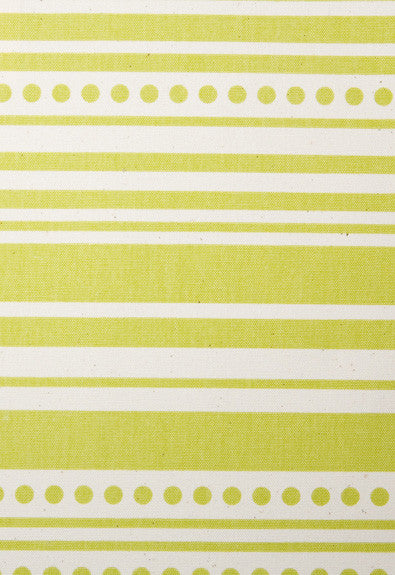 FSchumacher Fabric STRIPEDOT-3 Stripedot Lime