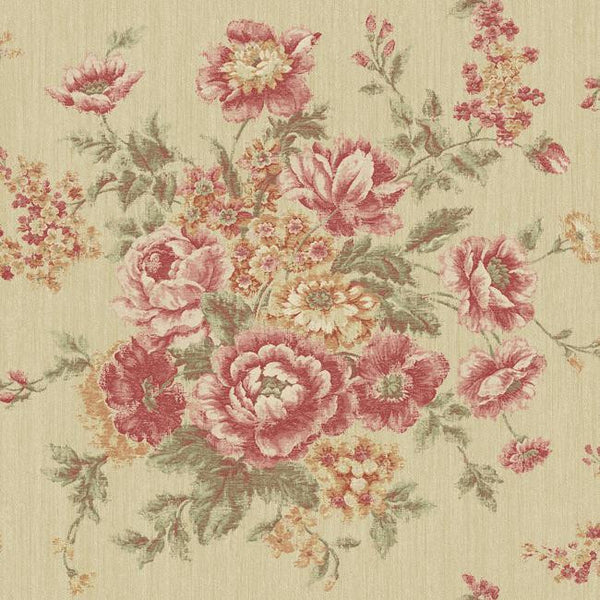 York VR3404 Rhapsody Rose Tapestry Wallpaper