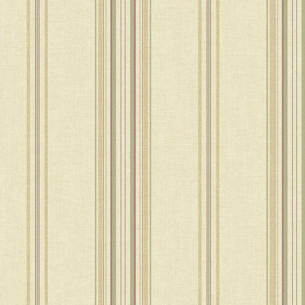 York VR3421 Rhapsody Classic Stripe Wallpaper