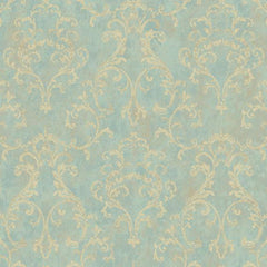 York VR3481 Rhapsody Small Scroll Wallpaper