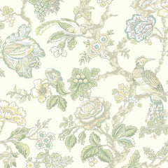 York WA7737 Waverly Classics Casa Blanca Rose Wallpaper