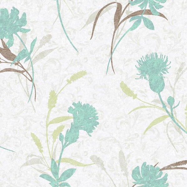 York WB5401 Botanical Fantasy Open Floral Wallpaper