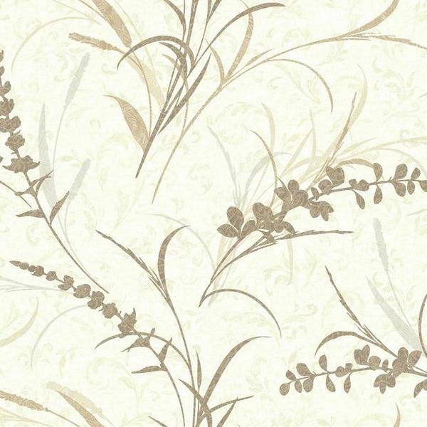 York WB5419 Botanical Fantasy Floral Branch Toss Wallpaper