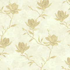 York WB5453 Botanical Fantasy Magnolia Silhouette Wallpaper