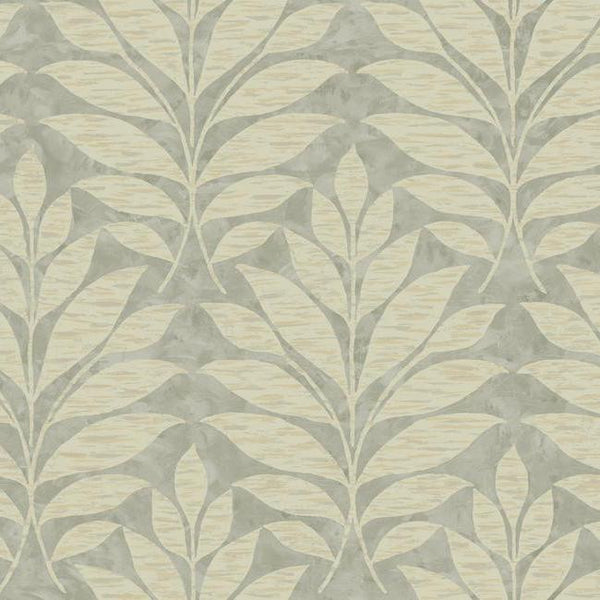 York WB5494 Botanical Fantasy Textural Leaf Wallpaper