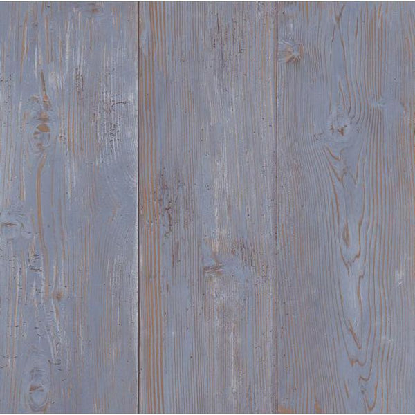 York WG0306 Blue Book Cabin Boards Wallpaper