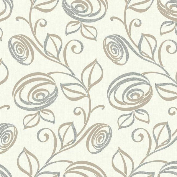 York Wallpaper WH2600 Spiral Dance