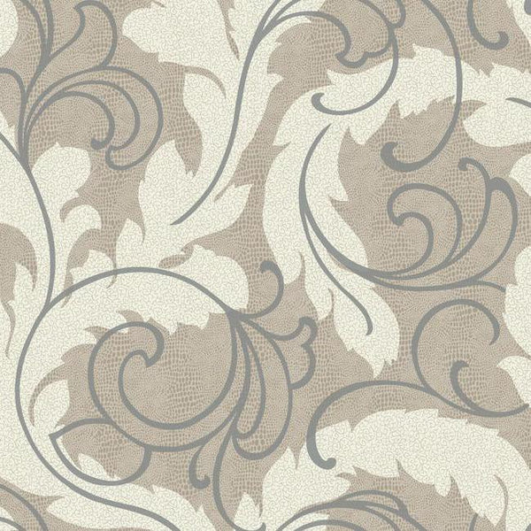 York Wallpaper WH2648 Serpentine Scroll