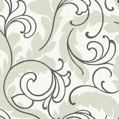 York Wallpaper WH2652 Serpentine Scroll