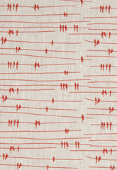 FSchumacher Fabric WIRED-SCARLET Wired Scarlet