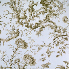 Scalamandre Wallpaper WP81561-006 Pillement Toile Beige