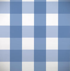 Scalamandre Wallpaper WP88203-004 Gertrude's Plaid Blue Plaid
