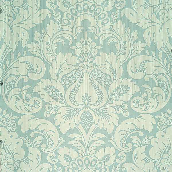 Scalamandre Wallpaper WP88213-009 Daphne Swedish Blue