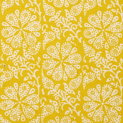 Scalamandre Wallpaper WP88278-001 Shalimar Ivory On Citron