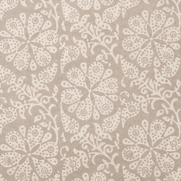 Scalamandre Wallpaper WP88278-004 Shalimar Cream On Tan
