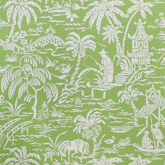 Scalamandre Wallpaper WP88288-001 Pechen Des Perles Kiwi